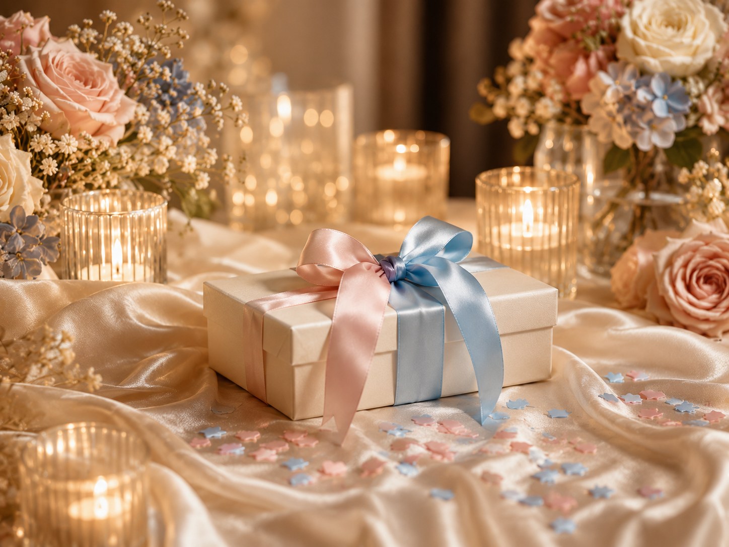 Romantic celebration details